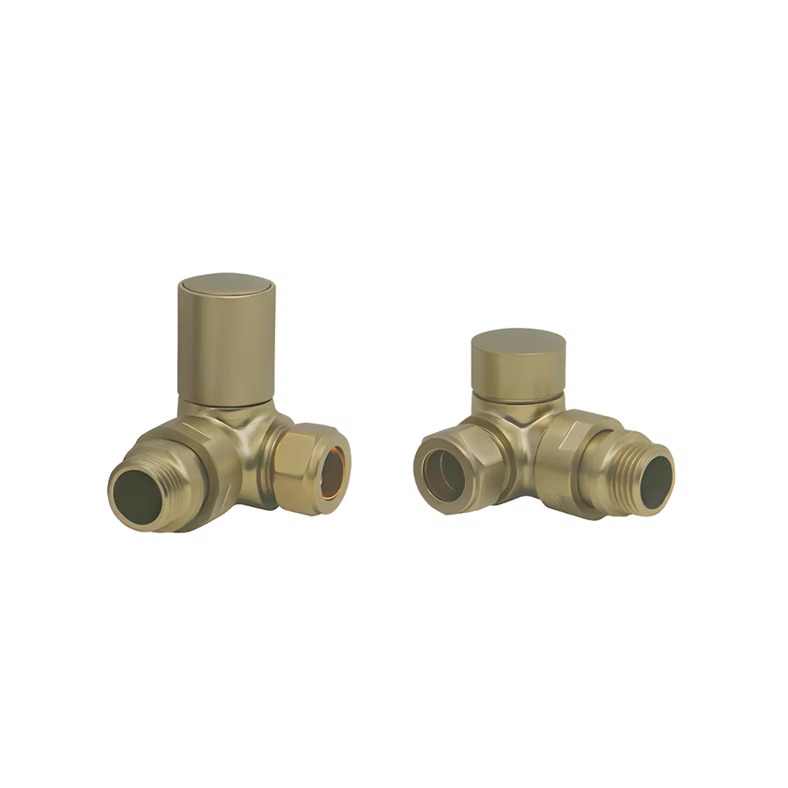 Man. Round | Corner | Brushed Brass
