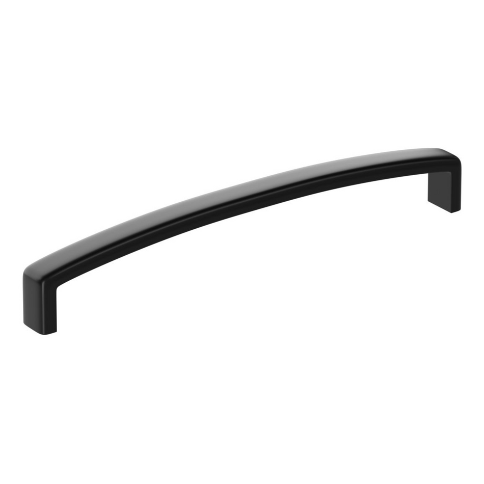 170mm Chunky D-Shape Handle - Matt Black