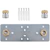 Easy Shower Fixing Plate System | Strong & Leak-Free Valve Connection | for Thermostatic Bar Mixer | Durable, Corrosion-Resistant, Quick & Easy Installation Shower Plate (2 Packs)
