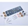 Easy Shower Fixing Plate System | Strong & Leak-Free Valve Connection | for Thermostatic Bar Mixer | Durable, Corrosion-Resistant, Quick & Easy Installation Shower Plate (2 Packs)