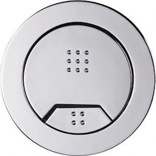 Toilet Flush Button Replacement for Cistern- Pneumatic Technology - 72mm Front
