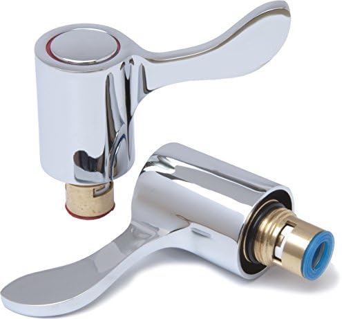 Basin Sink Tap Lever Head Conversion Kit - Chrome Plated