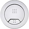 Excel Home Toilet Flush Button Replacement for Cistern- Dual Button Toilet Flush Buttons - Pneumatic Technology - Fingerprint Resistant Compatible with Air Houses - 72mm Front (Chrome)