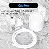Excel Home - Boiling Water Tap Replacement Carbon Filter Without Housing Set - Replace Filter on Existing Housing (Only Compatible wih Excel Home Filter Housing)