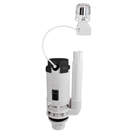 Fluidmaster PRO550UK Dual Flush Push Button Valve – 1.5" & 2" Universal Fit with 350mm Cable