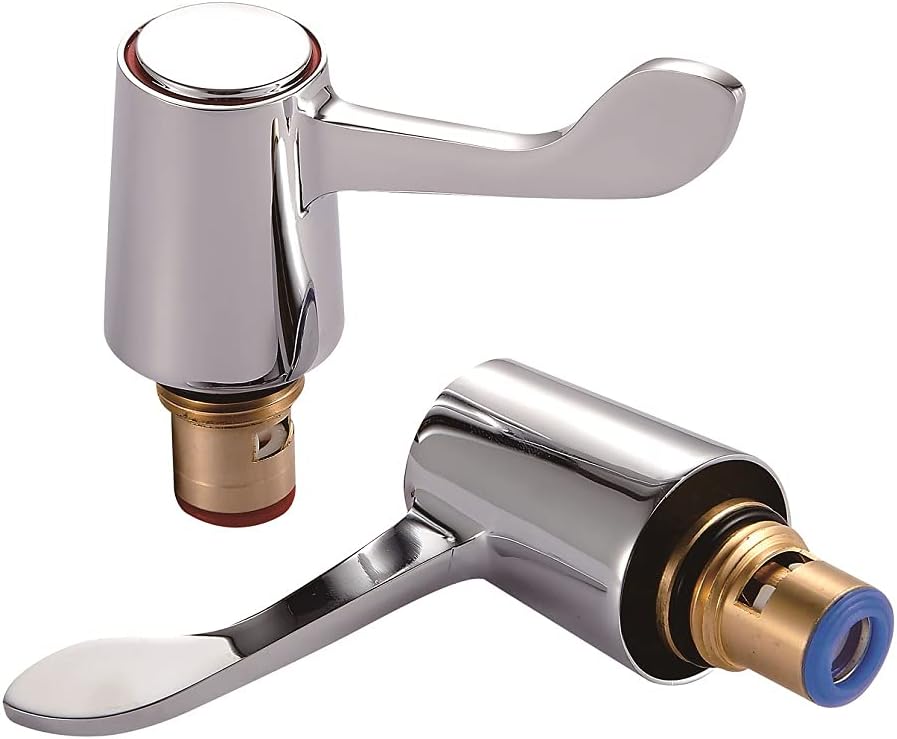 Tap Revivers Kit 1/2” Lever Head Basin Sink Taps Mixers Bidet Handles Quarter Turn Valves
