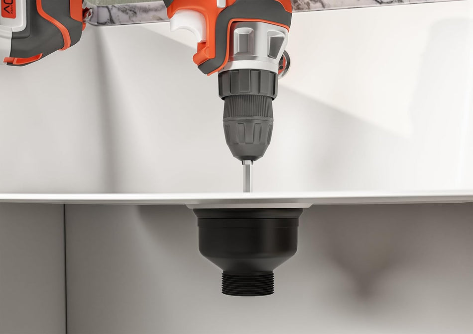 Top Fix Kitchen Sink Strainer – Brushed Brass 90mm Stainless Steel Kitchen Sink Basket Strainer