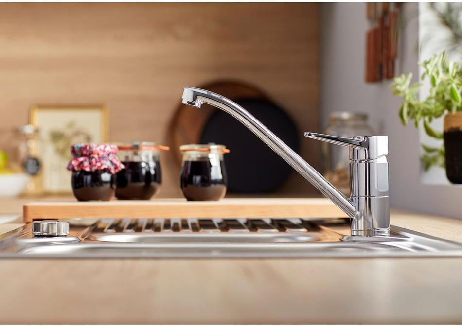 Blanco WEGA II Single Lever Swivel Spout Kitchen Mixer Tap - Chrome