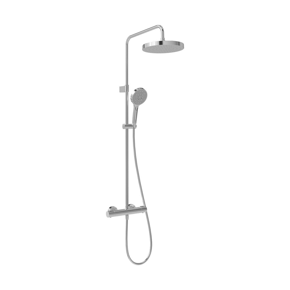 VitrA Aqua Core Round Mixer Shower w/250mm Showerhead & Handshower