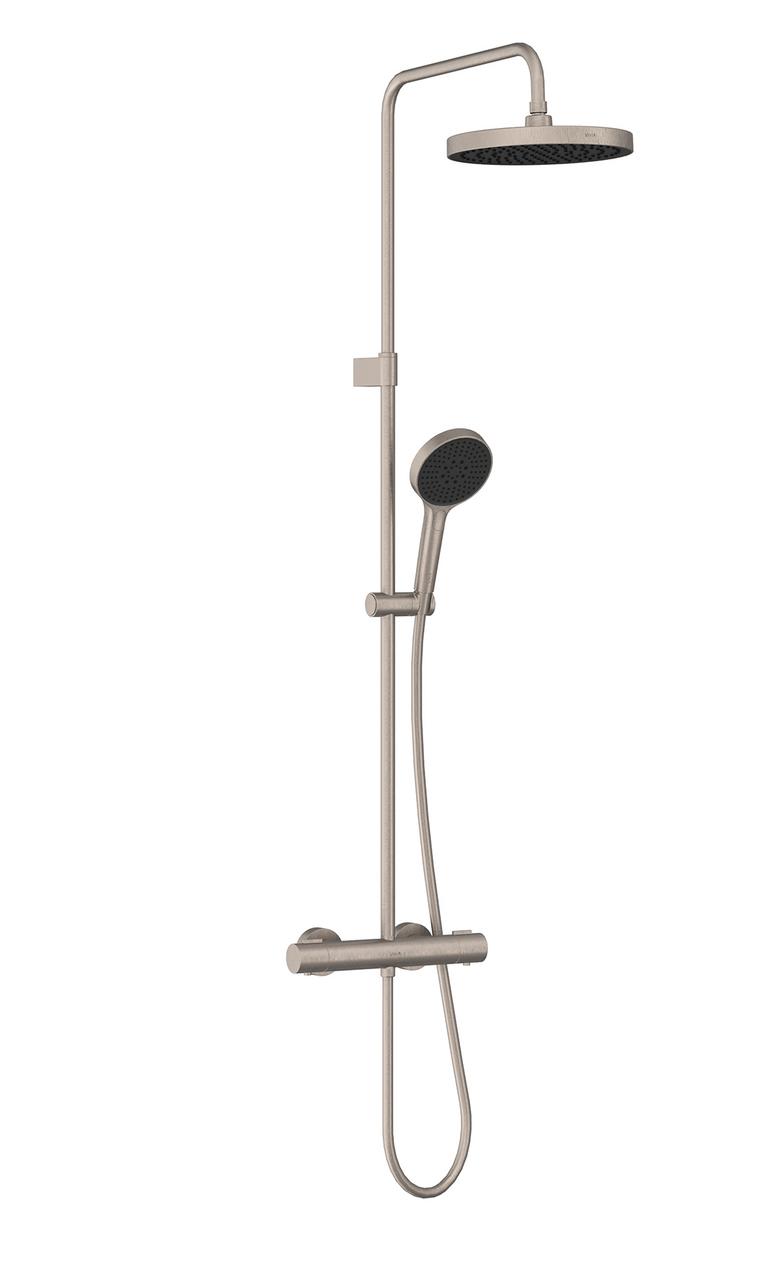 VitrA Aqua Core Round Mixer Shower w/250mm Showerhead & Handshower