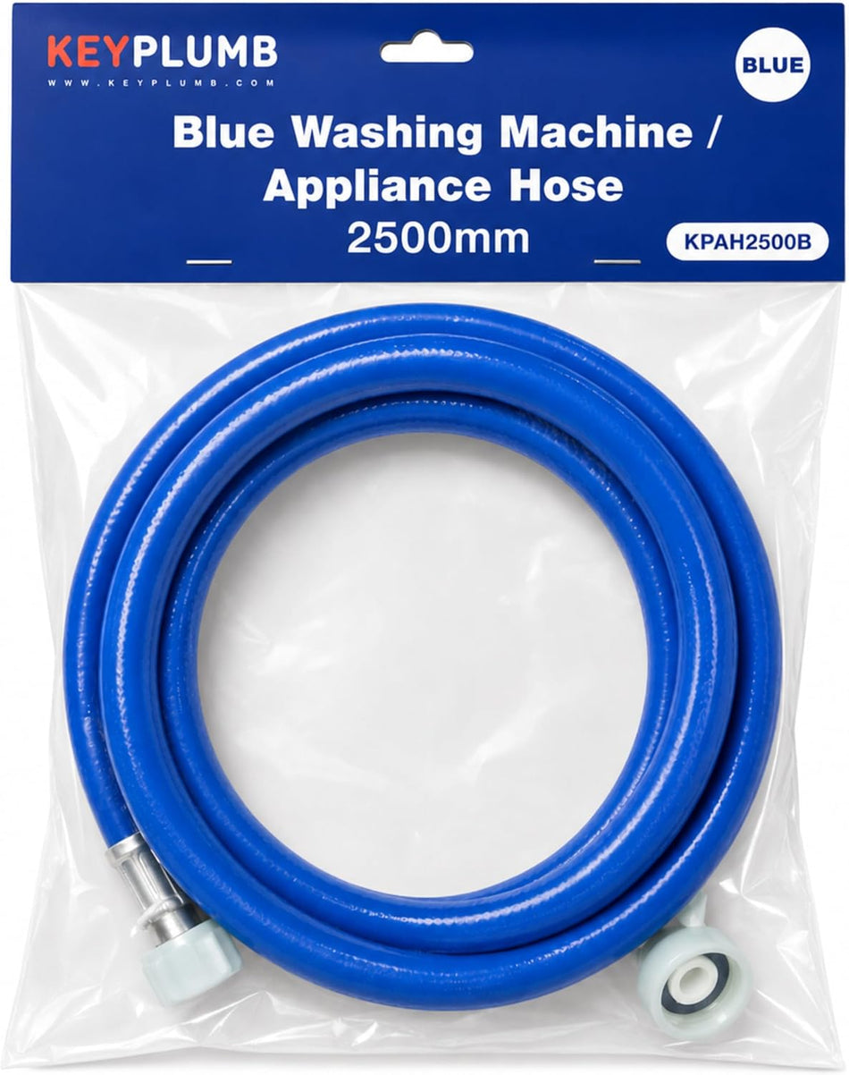 2.5 Meter Universal Washing Machine | Dishwasher Cold Water Fill Inlet Pipe Feed Hose