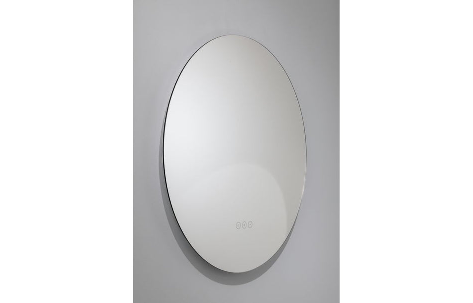Abode Aruna 600mm Frameless Round Mirror