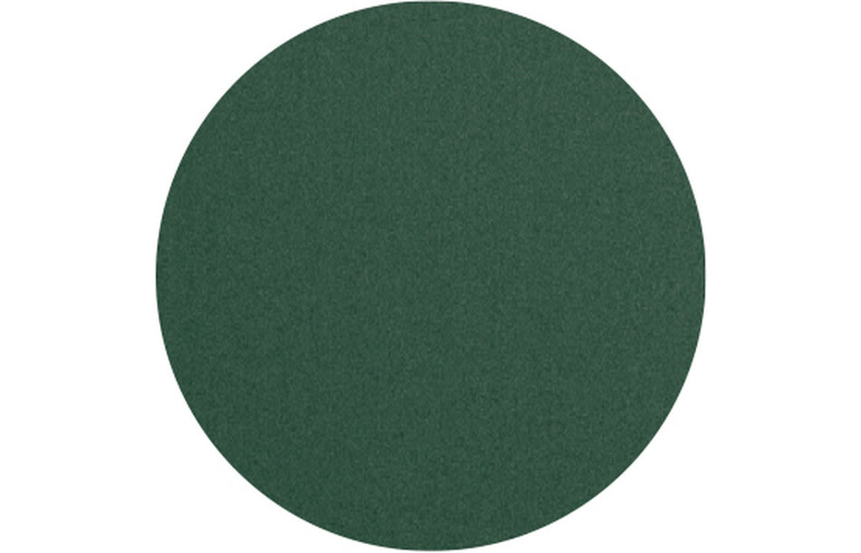 Dark sage toilet seat underside, smooth round shape