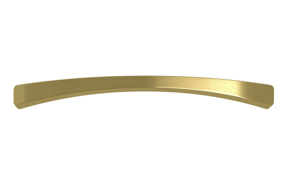 170mm Bow Handle - Brushed Brass