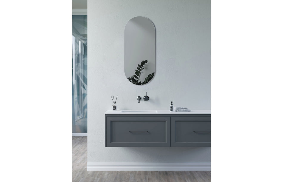 Savitiea 400mm Oblong Back-Lit LED Mirror