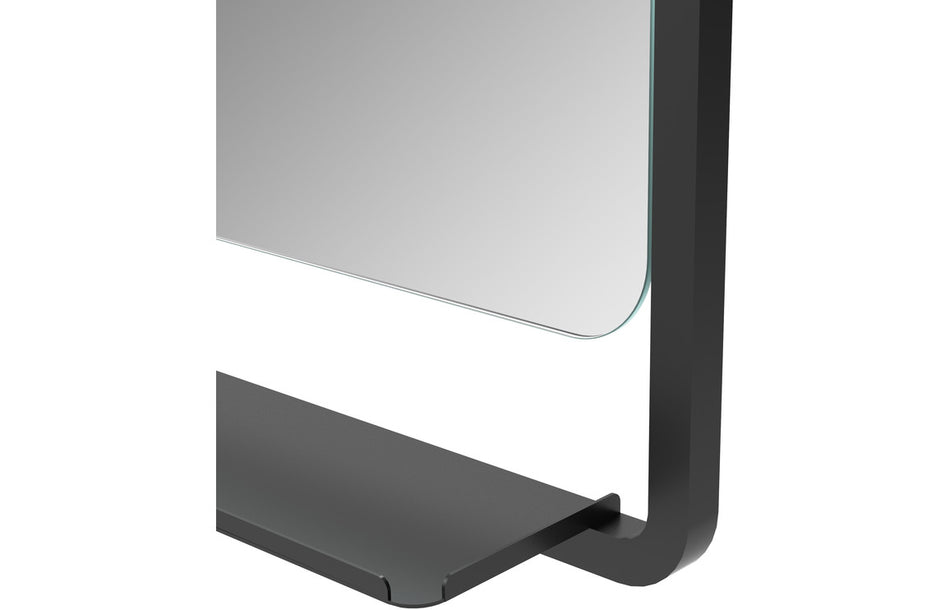 Sana 500mm Rectangle Mirror w/Shelf