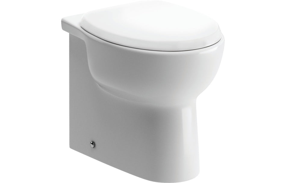 Back To Wall Toilet WC & Soft Close Seat