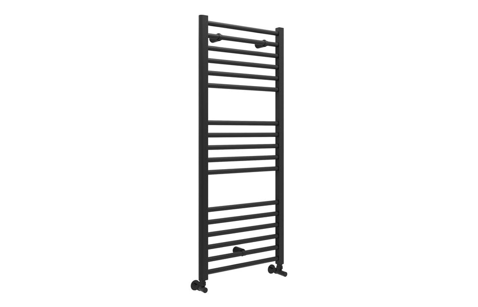 Grade Straight 30mm Ladder Radiator – Matt Black | Modern Central & Electric Heating Radiator