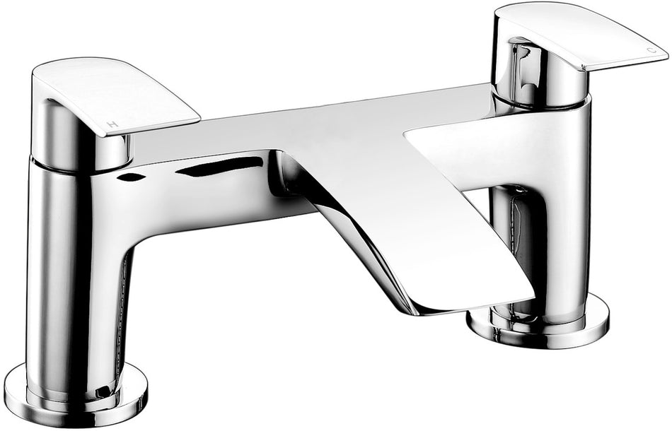 Vesco Bath Filler - Chrome
