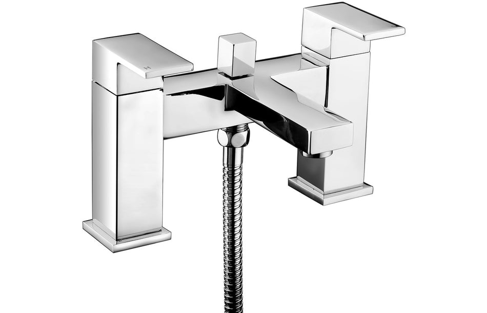 Zicara Bath/Shower Mixer & Shower Kit - Chrome