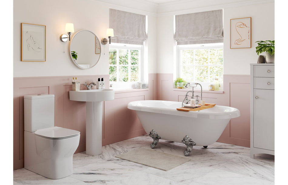 Cenna 555x435mm 1TH Semi Recessed Basin