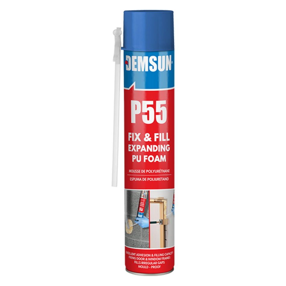 P55 Expanding Polyurethane Foam – Single-Component Moisture-Curing Insulation & Filling Foam