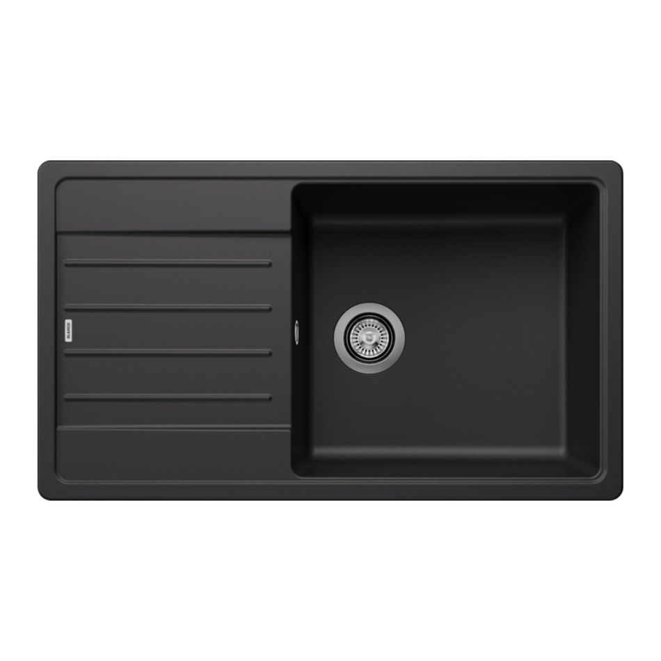 Blanco LEGRA XL 6 S Silgranit 1 Bowl Inset Kitchen Sink - Black