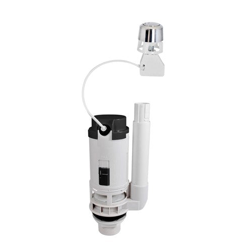 Fluidmaster PRO550UK Top/Side/Front Mounted Dual Flush Valve - White