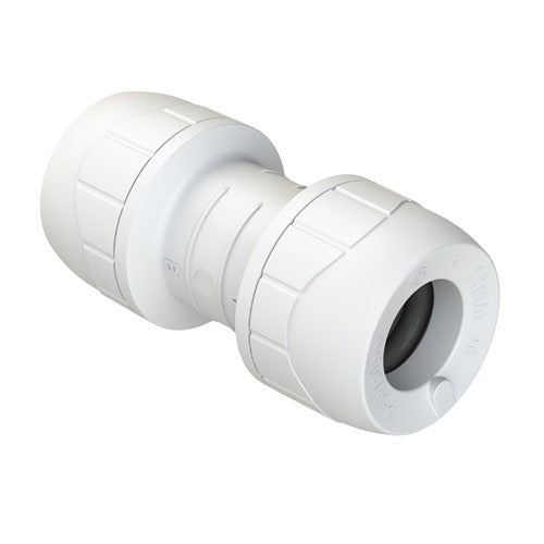PB022 15mm PolyPlumb Coupling – Quick-Fit Polybutylene Fittings for Hot & Cold Water & Heating
