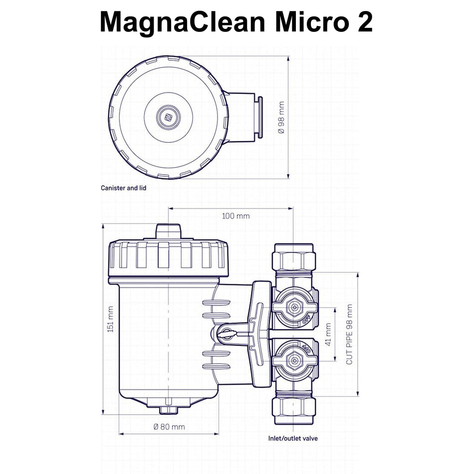 ADEY MagnaClean Micro 2 Chemical Pack