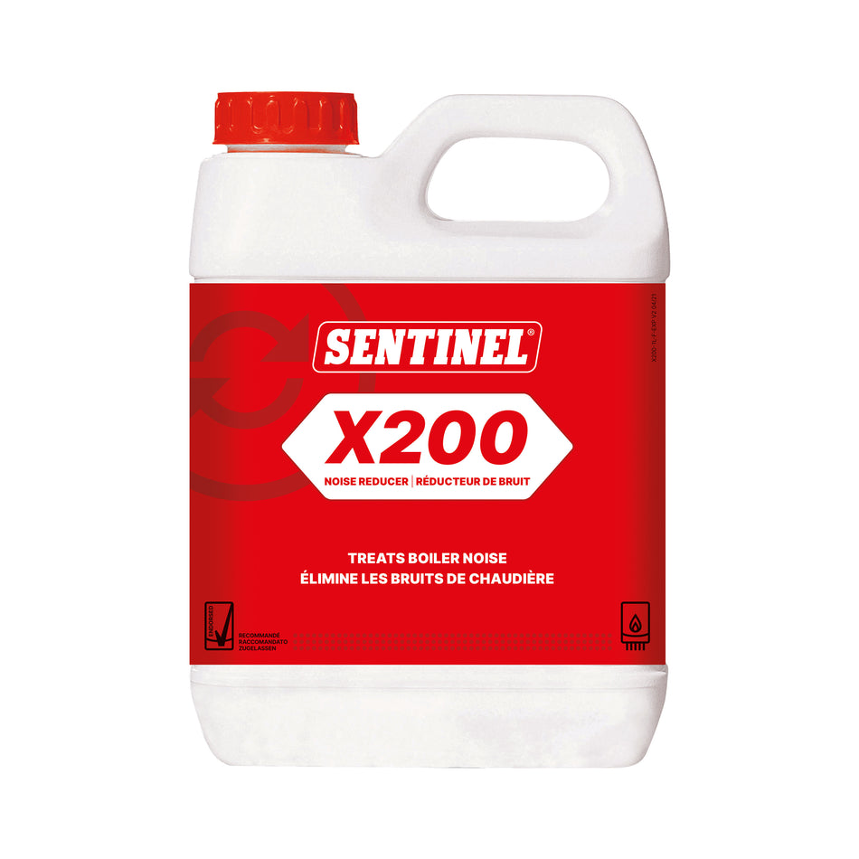 Sentinel X200 Noise Reducer – Non-Acid Boiler Treatment to Reduce Noise & Restore Heating Efficiency