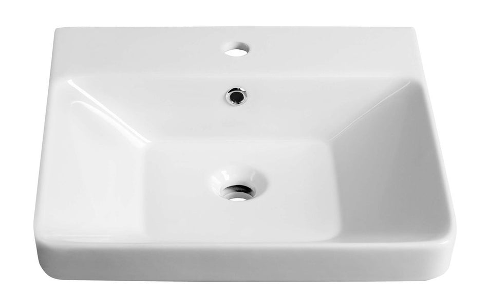 THALIE 50 Vanity Unit Ceramic Washbasin 50x46cm, white